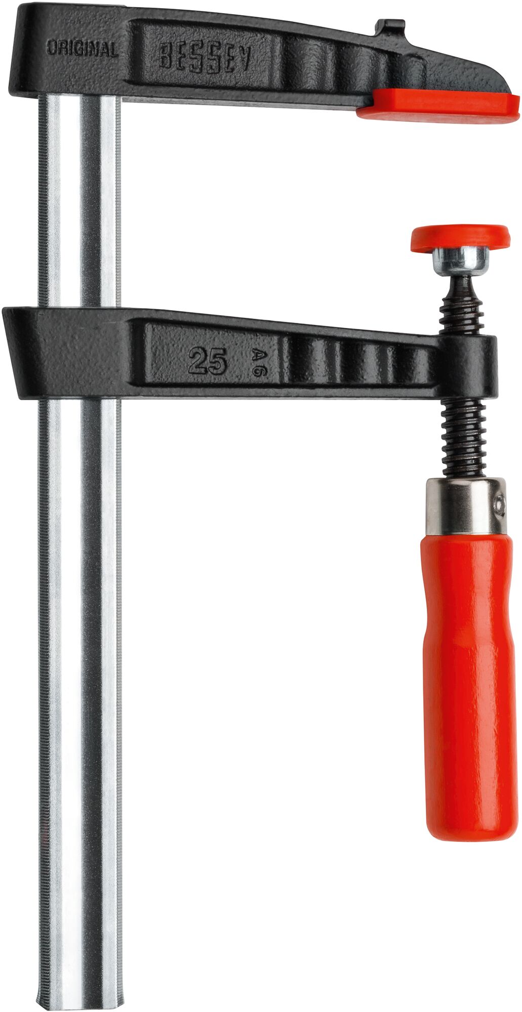 Temperguss-Schraubzwinge mit 2K-Griff TG-2K