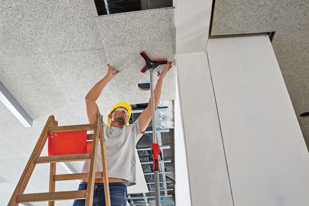 Deckenmontage mit der Deckenstütze STE