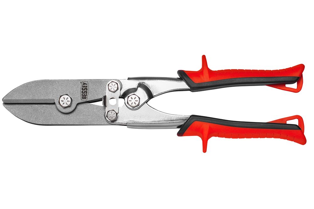 Format Forbici Per Lamiera 240 Mm, Taglio A Destra, Acciaio Inox Speciale Con Leva E Microdentatura, Per Lamiera Fino A 1,5 Mm - 4